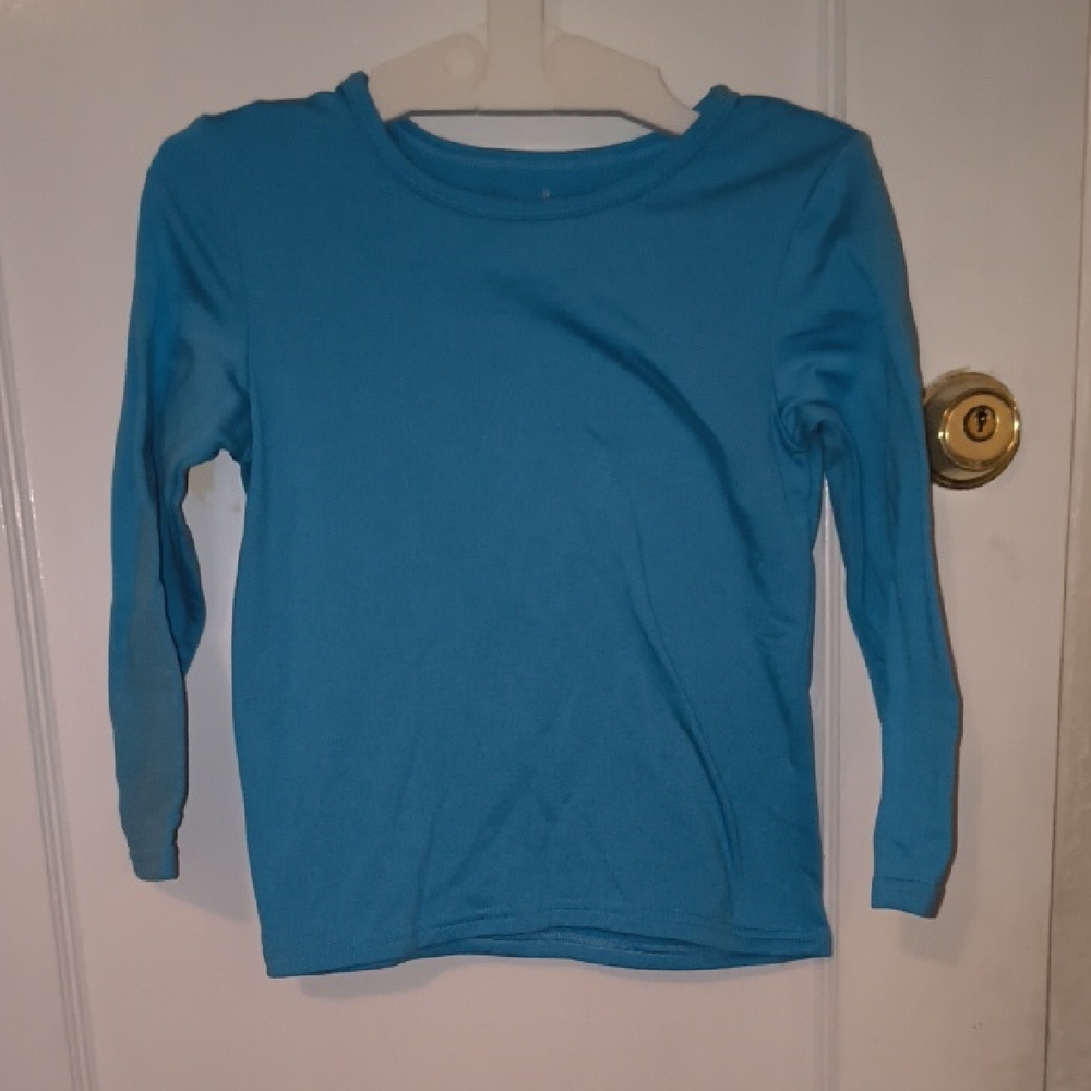 Resinta | Kids Long Sleeve Blue Tee
